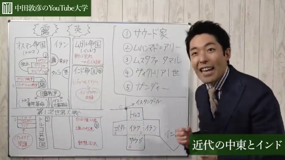 【話題】『中田敦彦の近現代中東史解説動画が流れてきたので暇つぶしに見ていたのだが、あまりの酷さに絶句してしまった…』