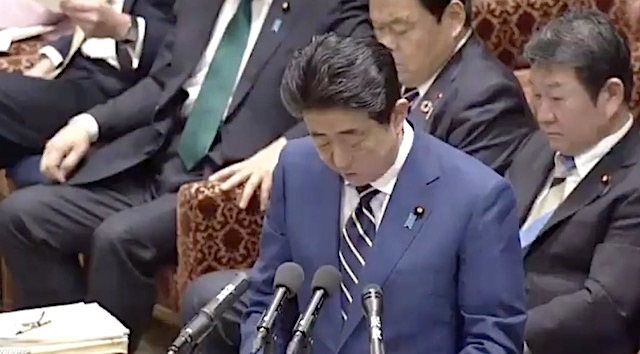 “意味のない質問だ” 安倍首相が謝罪「おわびし不規則発言は厳に慎む」