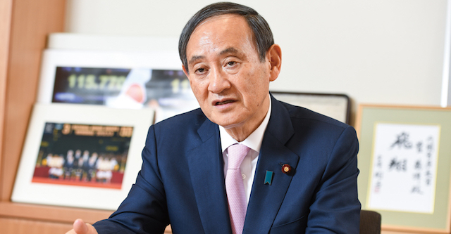 菅官房長官　携帯電話料金、大幅な引き下げ余地ある