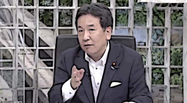 枝野立憲代表「ブレない姿勢を信用して下さい。（民主党政権失敗の）経験があるから次は上手くやれる」