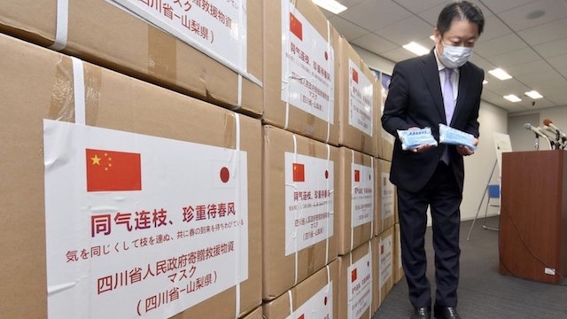 中国からマスク“10倍返し”… 山梨県知事「友情と仁義の積み重ね合い」